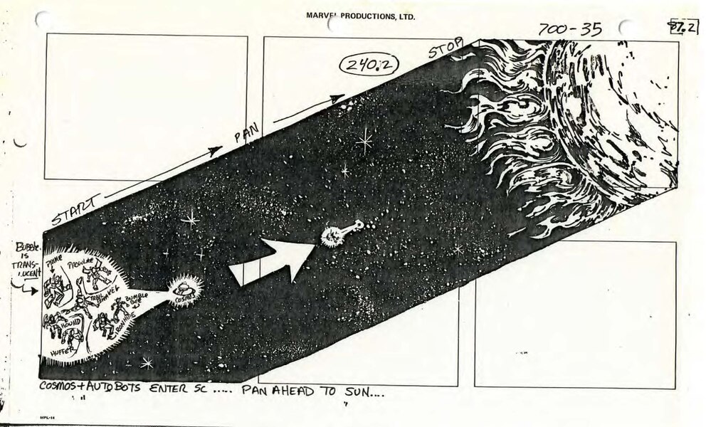 35 Megatron's Master Plan, Part 2 Storyboard (Additional Material) Page 02 (2 of 3)